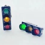 جاسوییچی مدل چراغ راهنمایی رانندگی کلیددار آموزشی - تصویر 7