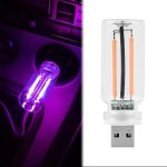 چراغ USB لمسی | چراغ دکوراتیو شیشه‌ای | چراغ محیطی هوشمند - تصویر 5