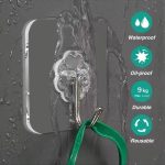 قلاب آویز آشپزخانه نگهدارنده وسایل آشپزخانه بسته ۴ عددی - تصویر 4