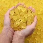 مجسمه مینیاتوری مدل جوجه شب تاب بسته ۵ عددی - تصویر 3
