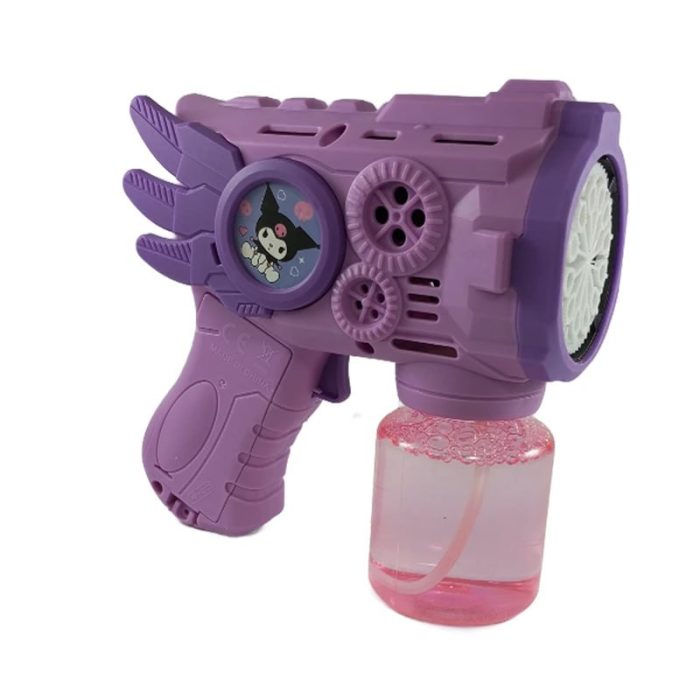 حباب‌ساز اتوماتیک کرومی | Bubble Gun Kuromi - تصویر 2