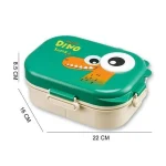 ظرف نگهدارنده غذا کودک مدل دایناسور TIREX 611 - تصویر 6