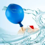 قایق چوبی بادکنکی