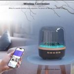 اسپیکر بلوتوث طرح هارمن کاردن Aura Studio با نورپردازی LED - تصویر 2