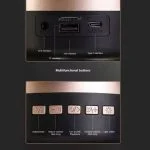 اسپیکر بلوتوث طرح هارمن کاردن Aura Studio با نورپردازی LED - تصویر 6