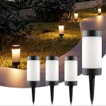 چراغ چمنی و محوطه‌ای خورشیدی کد 620 - تصویر 2